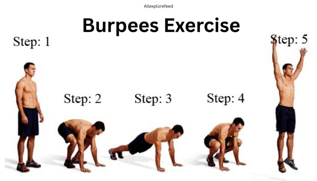 Effective Burpees Exercise at Home