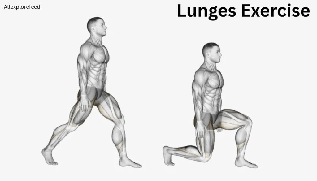 Lunges Exercise for Weight Loss at Home